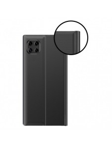 Sleep Case Bookcase Type Case with Smart Window for Samsung Galaxy A22 5G black