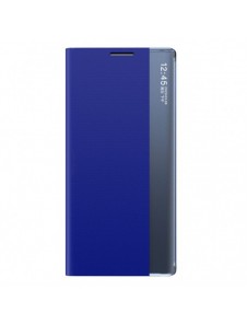 Sleep Case Bookcase Type Case with Smart Window for Samsung Galaxy A22 5G blue