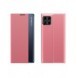 Sleep Case Bookcase Type Case with Smart Window for Samsung Galaxy A22 5G pink