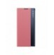 Sleep Case Bookcase Type Case with Smart Window for Samsung Galaxy A22 5G pink