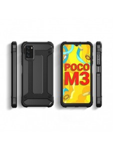 Hybrid Armor Case Tough Rugged Cover for Xiaomi Redmi Note 10 5G / Poco M3 Pro golden