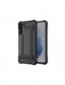 Hybrid Armor Case Tough Rugged Cover for Samsung Galaxy S21 FE black