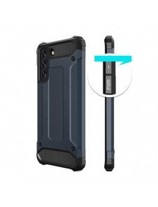 Hybrid Armor Case Tough Rugged Cover for Samsung Galaxy S21 FE silver
