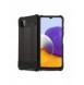 Hybrid Armor Case Tough Rugged Cover for Samsung Galaxy A22 5G black