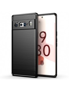 Carbon Case Flexible cover for Google Pixel 6 Pro black