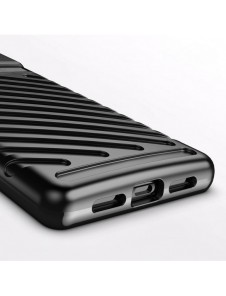 Thunder Case Flexible Tough Rugged Cover TPU Case for Google Pixel 6 black