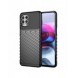 Thunder Case Flexible Tough Rugged Cover TPU Case for Motorola Moto G100 / Edge S black