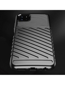 Thunder Case Flexible Tough Rugged Cover TPU Case for Samsung Galaxy A22 5G blue