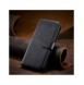 Magnet Case elegant bookcase type case with kickstand for Samsung Galaxy S21 FE black