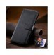 Magnet Case elegant bookcase type case with kickstand for Samsung Galaxy S21 FE black