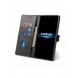 Magnet Case elegant bookcase type case with kickstand for Samsung Galaxy A22 5G black