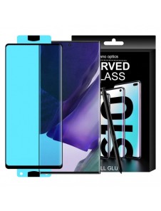 3D Edge Nano Flexi Glass Hybrid Full Screen Protector with frame for Samsung Galaxy S21+ 5G (S21 Plus 5G) black