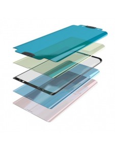 3D Edge Nano Flexi Glass Hybrid Full Screen Protector with frame for Samsung Galaxy S21+ 5G (S21 Plus 5G) black