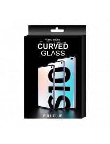 3D Edge Nano Flexi Glass Hybrid Full Screen Protector with frame for Samsung Galaxy S21+ 5G (S21 Plus 5G) black