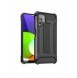 Hybrid Armor Case Tough Rugged Cover for Samsung Galaxy A22 4G black