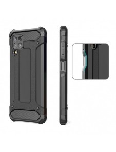 Hybrid Armor Case Tough Rugged Cover for Samsung Galaxy A22 4G golden