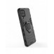 Ring Armor Case Kickstand Tough Rugged Cover for Samsung Galaxy A22 4G black