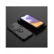 Ring Armor Case Kickstand Tough Rugged Cover for Samsung Galaxy A22 4G black