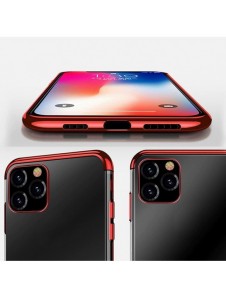 Clear Color Case Gel TPU Electroplating frame Cover for Samsung Galaxy A22 4G black