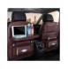 Car organizer for the seat foldable shelf mini car table black
