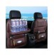 Car organizer for the seat foldable shelf mini car table black