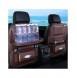 Car organizer for the seat foldable shelf mini car table black