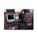 Car organizer for the seat foldable shelf mini car table black