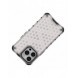 Honeycomb Case armor cover with TPU Bumper for iPhone 13 Pro red