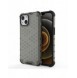 Honeycomb armored case with a gel frame iPhone 13 black