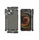 Honeycomb armored case with a gel frame iPhone 13 black