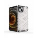 Honeycomb armored case with a gel frame iPhone 13 black