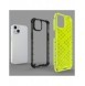 Honeycomb armored case with a gel frame iPhone 13 black