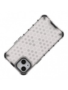 Honeycomb armored case with a gel frame iPhone 13 black