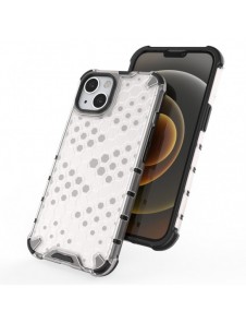 Honeycomb armored case with a gel frame iPhone 13 black