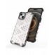 Honeycomb armored case with a gel frame iPhone 13 black