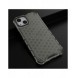 Honeycomb armored case with a gel frame iPhone 13 black
