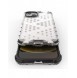 Honeycomb Case armor cover with TPU Bumper for iPhone 13 red