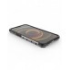 Honeycomb Case armor cover with TPU Bumper for iPhone 13 red