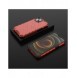 Honeycomb Case armor cover with TPU Bumper for iPhone 13 red
