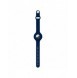 Silicone elastic case wristband wrist pendant case for Apple AirTag locator navy blue