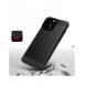 Carbon Case Flexible Cover TPU Case for iPhone 13 Pro Max black