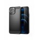 Carbon Case Flexible Cover TPU Case for iPhone 13 Pro black