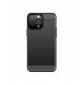 Carbon Case Flexible Cover TPU Case for iPhone 13 Pro black