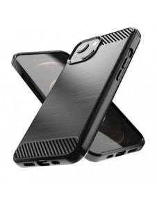 Carbon Case flexible cover for iPhone 13 black