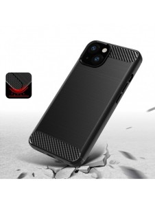 Carbon Case flexible cover for iPhone 13 black