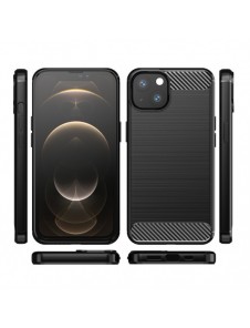 Carbon Case flexible cover for iPhone 13 black