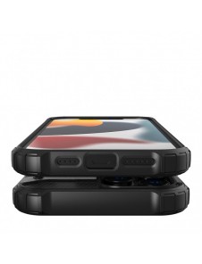 Hybrid Armor Case Tough Rugged Cover for iPhone 13 Pro Max black