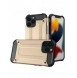 Hybrid Armor Case Tough Rugged Cover for iPhone 13 Pro golden