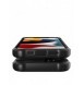 Hybrid Armor Case Tough Rugged Cover for iPhone 13 mini silver