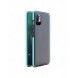 Spring Case clear TPU gel protective cover with colorful frame for Xiaomi Redmi Note 10 5G / Poco M3 Pro light blue